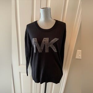 Michael kors ladies crystal bling sweater size large